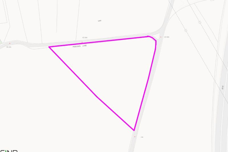 Land at, Pigeons Lane, Washbrook lot image - 1