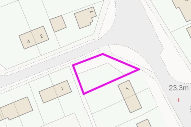 Building Plot adj. to 1 Visdelou Terrace, Shotley Gate lot image - 2