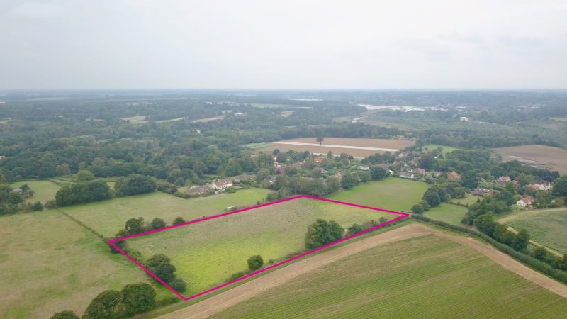 Land lying to the South of, Summer Lane, Bromeswell lot image - 2