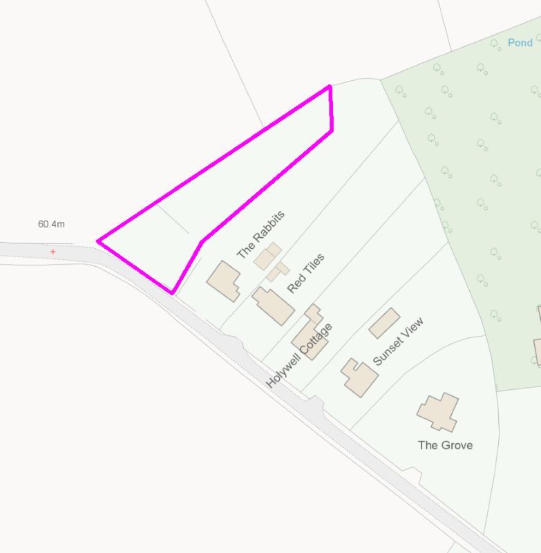 Building Plot, adjacent to The Rabbits,, Bedfield lot image - 7