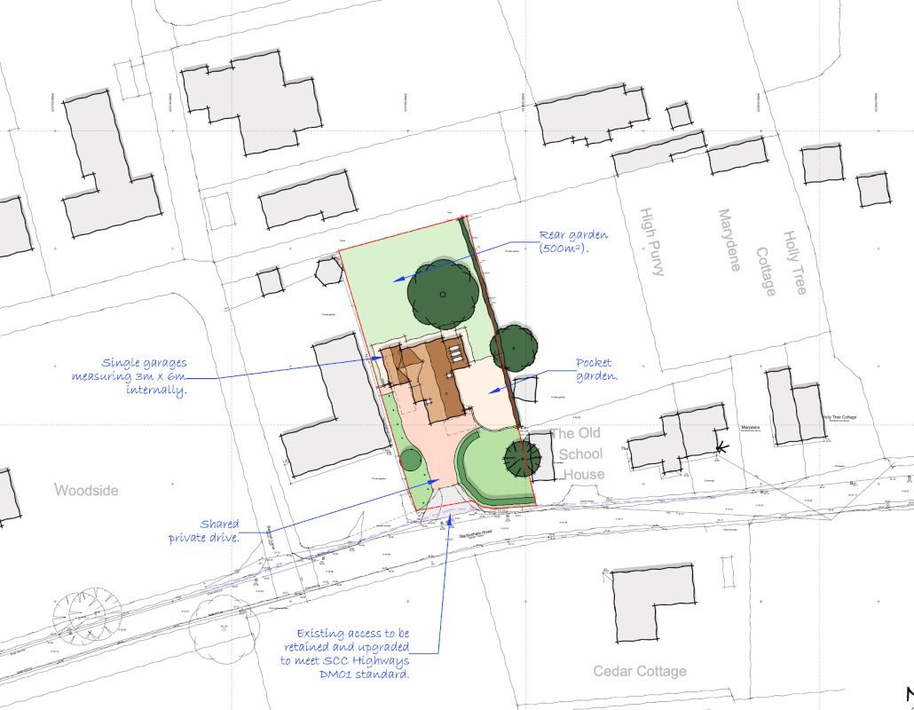 Building Plot, Martlesham Road, Little Bealings, Woodbridge, Suffolk, IP13 6LX lot image - 0