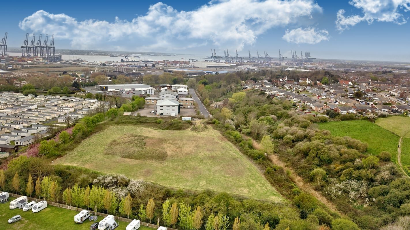 Land at, Haven Exchange South, Felixstowe, Suffolk, IP11 2QE Goldings