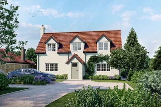 Plot adjacent to The Willows, Owls Green, Dennington, Woodbridge, Suffolk, IP13 8BY lot image - 2