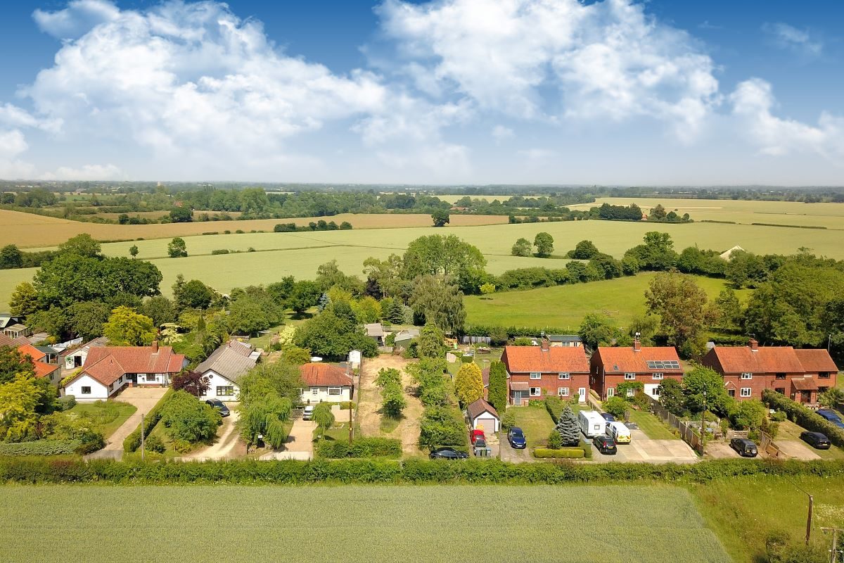 Plot adjacent to The Willows, Owls Green, Dennington, Woodbridge