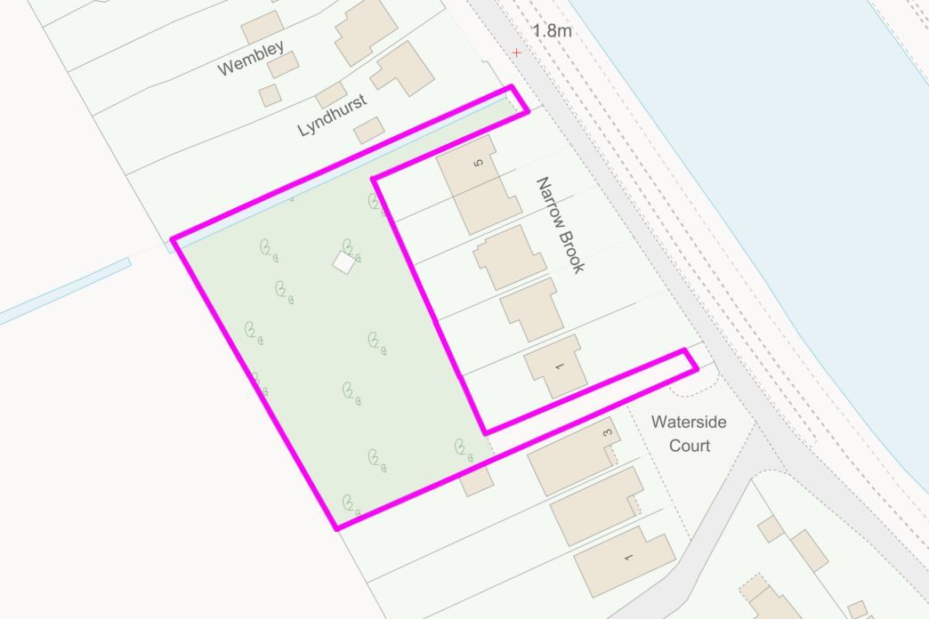 Land to the rear of Narrow Brook, Church Road, Ten Mile Bank, Norfolk, PE38 0ED lot image - 2