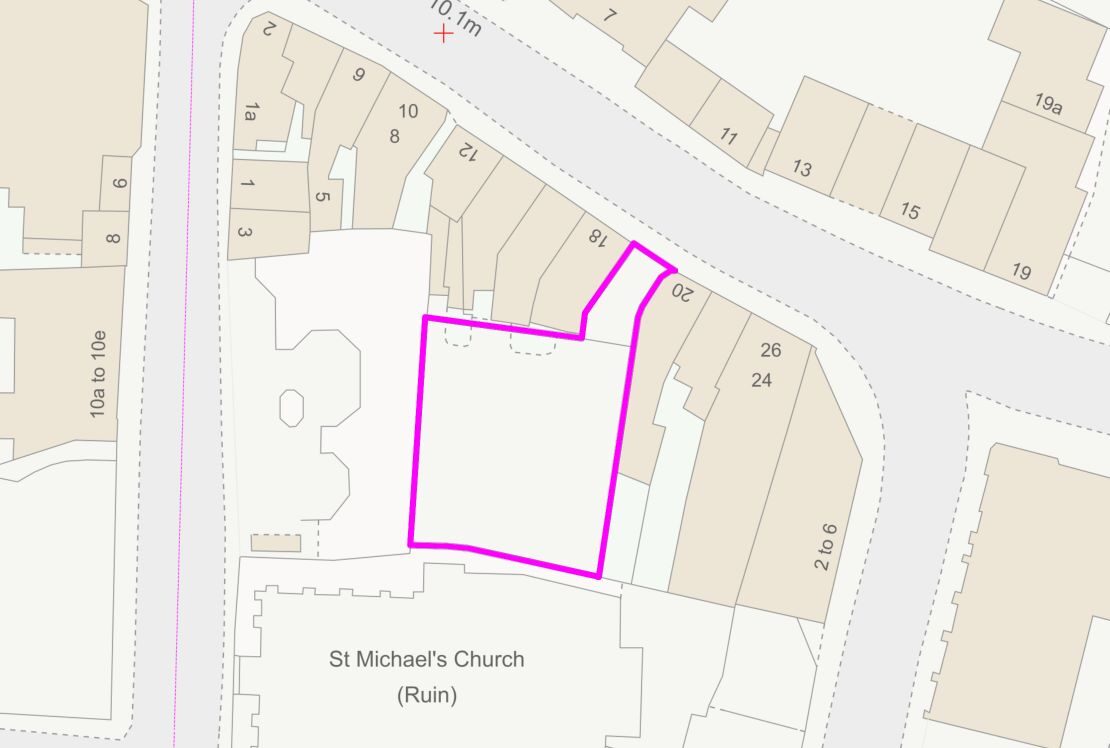 Car Park rear of 12 to 18, St Helens Street, Ipswich, Suffolk, IP4 1HJ lot image - 0