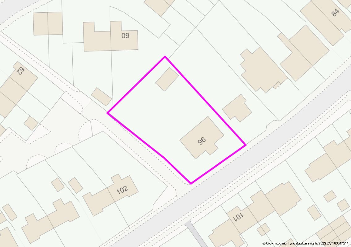 96 Poplar Hill, Stowmarket, Suffolk, IP14 2AX lot image - 0