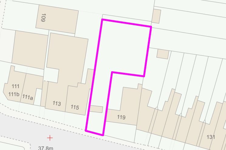 Land to the rear of 119 Felixstowe Road, Ipswich, Suffolk, IP3 8EA lot image - 4