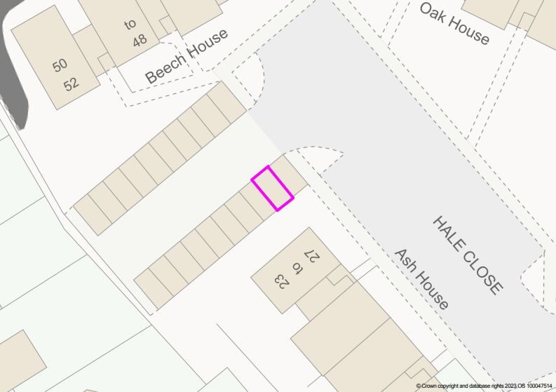 Garage at 42 Hale Close, Ipswich, Suffolk, IP2 9QP lot image - 0